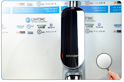 Смеситель для кухни Bravat OPAL F7125183CP-RUS ручка изделия