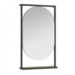 Зеркало 50 см, Дуб Эндгрейн, Акватон Лофт 1A242502LTDU0