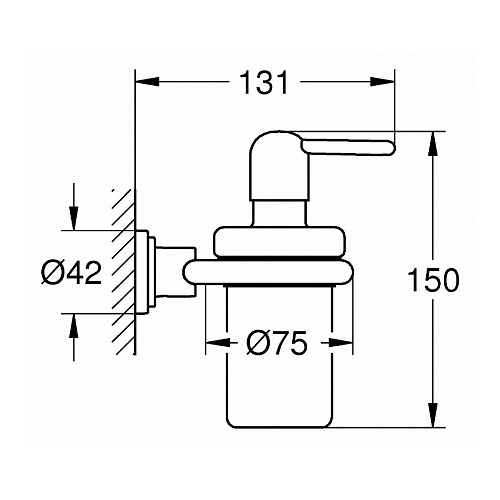 Фотография товара Grohe Atrio 40306BE0Gr