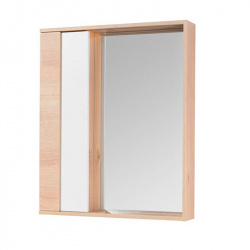 Зеркальный шкафчик 60 см, дуб эврика, Акватон Бостон 1A240202BN010