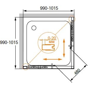 Фотография товара Cezares Porta PORTA-A-2-100-C-Cr