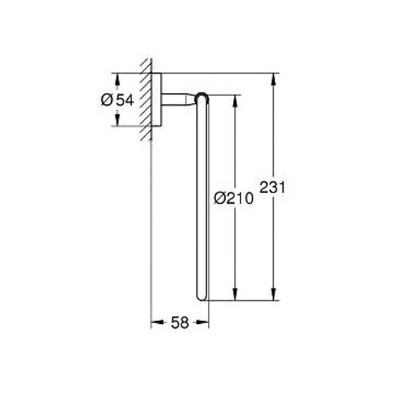 Фотография товара Grohe BauCosmopolitan 40460001Gr