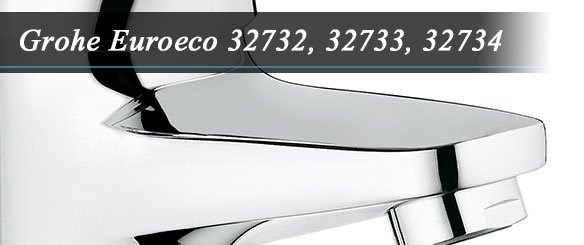 Обзор смесителей для раковины GROHE Euroeco 32732, Euroeco 32733, Euroeco 32734