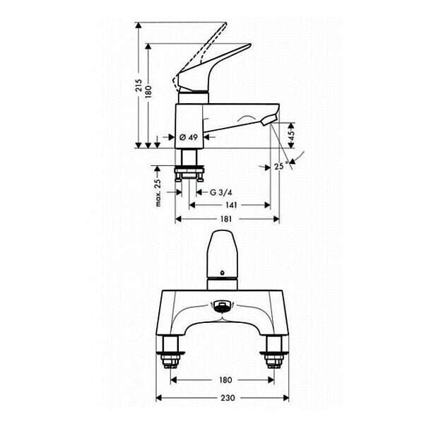 Фотография товара Hansgrohe Focus   31523000