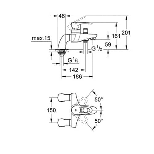 Фотография товара Grohe Europlus 33540001Gr