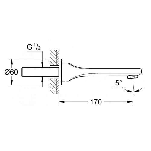 Фотография товара Grohe Veris   13242000Gr