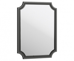 Зеркало 72 см, черное, Aqwella LaDonna LAD0207BLK