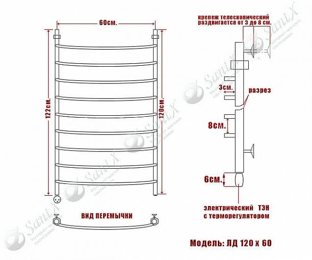 Фотография товара НИКА Arc ЛД ЛД 120/60 лев