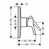 Смеситель для душа Hansgrohe Talis S 72607000