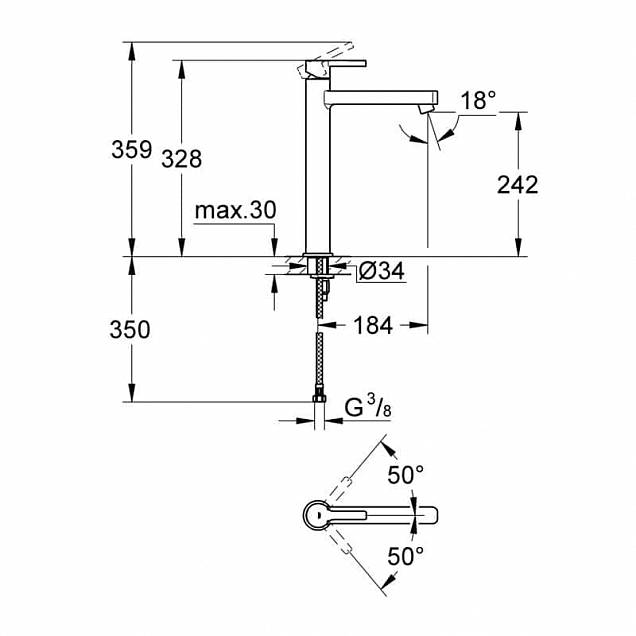 Фотография товара Grohe Lineare   23405000Gr