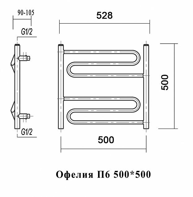 Фотография товара Domoterm Офелия Офелия П6 500x500 АБР