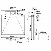 Душевой поддон 90х90 см WasserKRAFT Alme 15T03