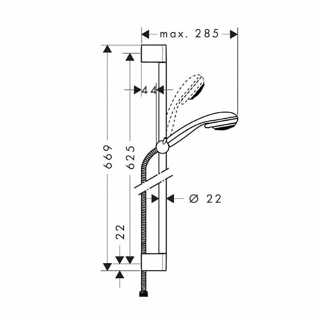 Фотография товара Hansgrohe Crometta 27763000