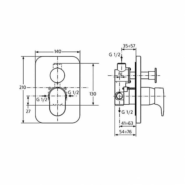 Фотография товара Ideal Standard Moments   A3915AA