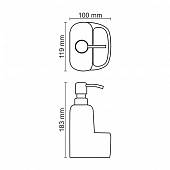 Дозатор для жидкого мыла WasserKraft K-8499