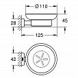 Фотография товара Grohe Essentials Cube 40754001Gr