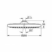 Верхний душ Grohe Tempesta 26662000