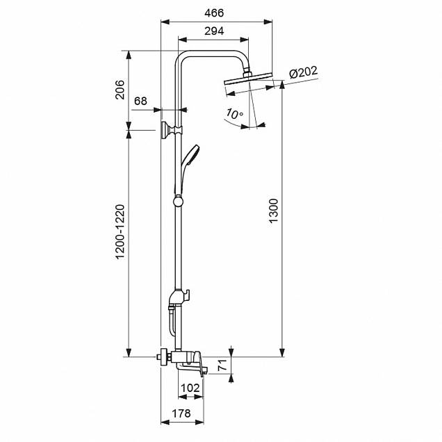 Фотография товара Vidima BALANCE SH BA270AA