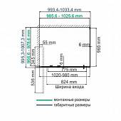 Душевой уголок 100х100 см WasserKRAFT Salm 27I19