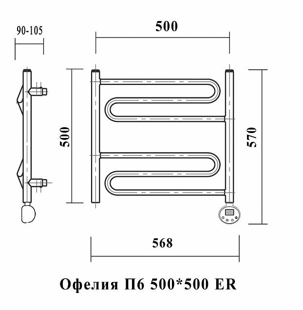 Фотография товара Domoterm Офелия Офелия П6 500x500 АБР ER