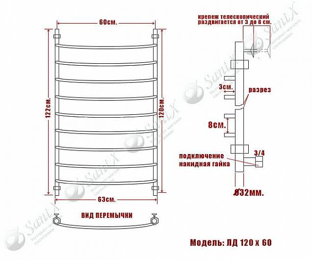 Фотография товара НИКА Arc ЛД ЛД 120/60