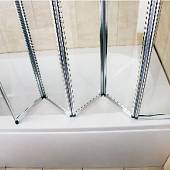 Шторка на ванну 80 см, стекло прозрачное, RGW Screens SC-23 03112308-11