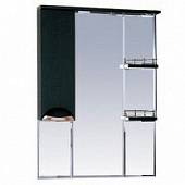 Шкаф-зеркало 75 см, венге, левый, Misty Глория 75 L П-Гло02075-03СвЛ