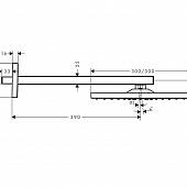 Верхний душ 30 см, Hansgrohe Raindance E 26238990