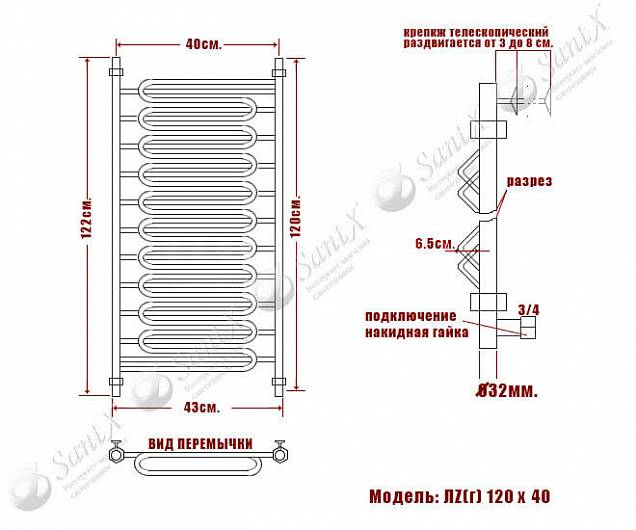 Фотография товара НИКА Curve ЛZ(г) ЛЗ Г 120/40