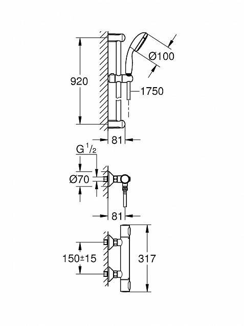 Фотография товара Grohe Grohtherm 34797000Gr