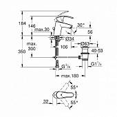 Комплект смесителей Grohe Eurosmart 124446