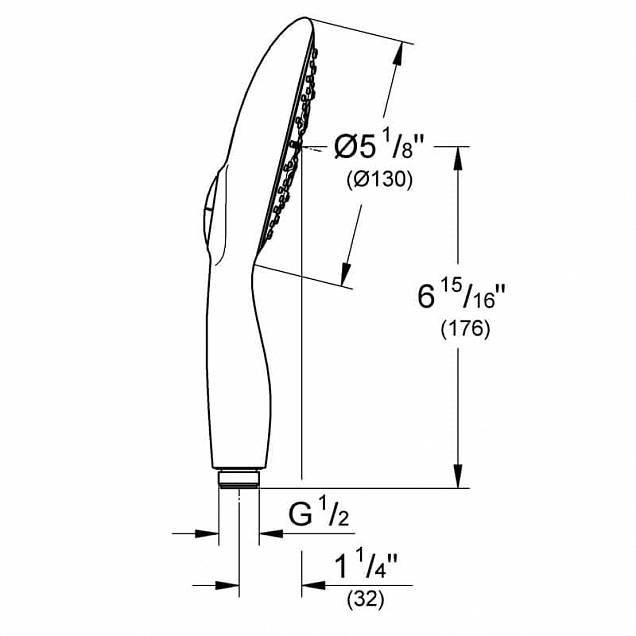 Фотография товара Grohe Power&Soul 27672PV0Gr