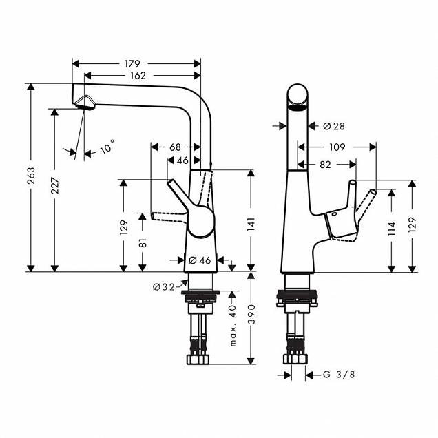 Фотография товара Hansgrohe Talis S 72105000