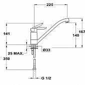 Смеситель для кухни Mofem Rumba 652-0079-10