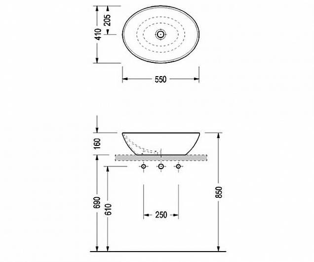 Фотография товара Serel Washbasin CH33