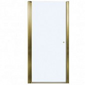Душевая дверь в нишу 70 см, профиль золото, Cezares PORDENONE-B-1-70-C-G