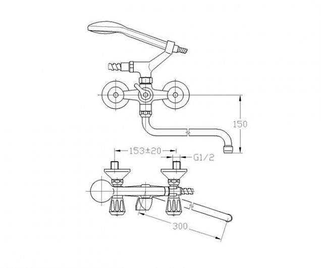 Фотография товара Mofem Evrostar 145-0002-31