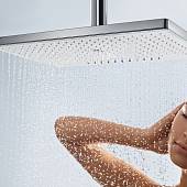 Верхний душ, белый/хром, Hansgrohe Rainmaker Select 24012400