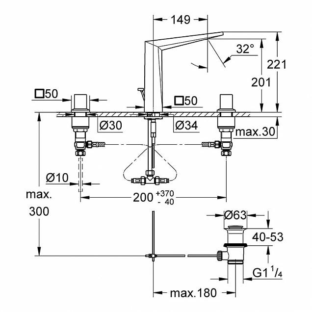 Фотография товара Grohe Allure Brilliant   20344000Gr