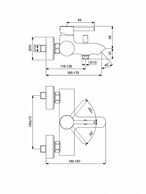 Фотография товара Ideal Standard Ceraline BC199U4