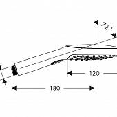 Душевая лейка Hansgrohe Raindance Select E 26520340