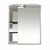 Шкаф-зеркало 80 см, белый/венге, правый, Misty Венера 80 R П-Внр04080-25СвП