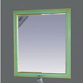 Зеркало 75 см, салатовая патина, Misty Vena 75 Л-Вен02075-073
