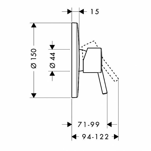 Фотография товара Hansgrohe Talis S 32675000