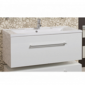 Комплект мебели 100 см, белая, Акватон Мадрид 100M с ящиком 1A126901MA010-K
