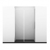Душевая дверь 120 см, прозрачное стекло, WasserKRAF Dinkel 58R05