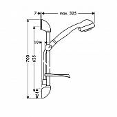 Душевой гарнитур Hansgrohe  27781000