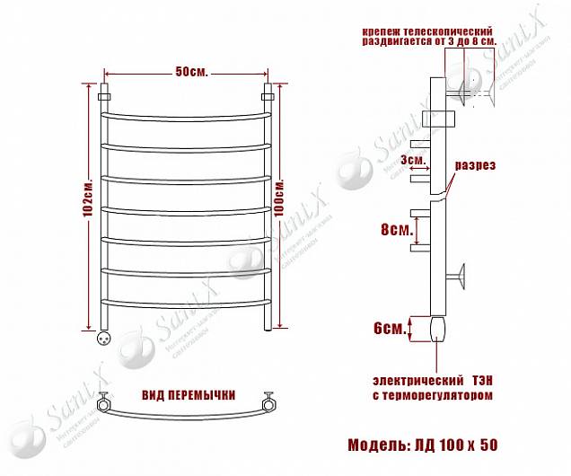 Фотография товара НИКА Arc ЛД ЛД 100/50 прав