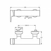 Смеситель для душа Ideal Standard Active B8066AA