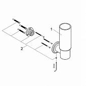 Светильник, хром/серебро Grohe Atrio 40317BE0Gr